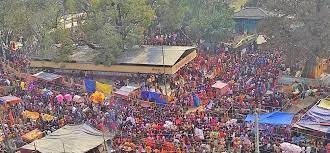 धनुषाधाममा एकमहिने मकर मेला